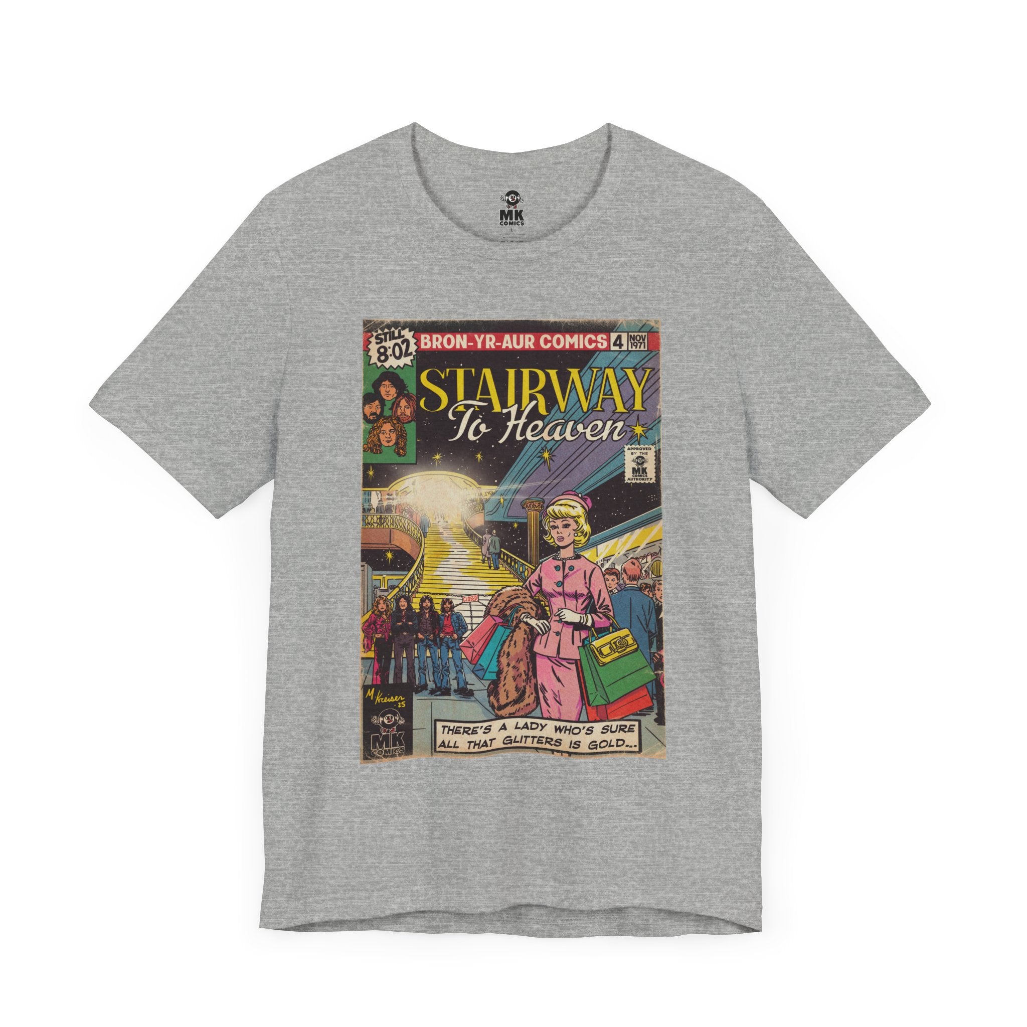 Zepp - Stairway - Unisex Jersey Short Sleeve Tee