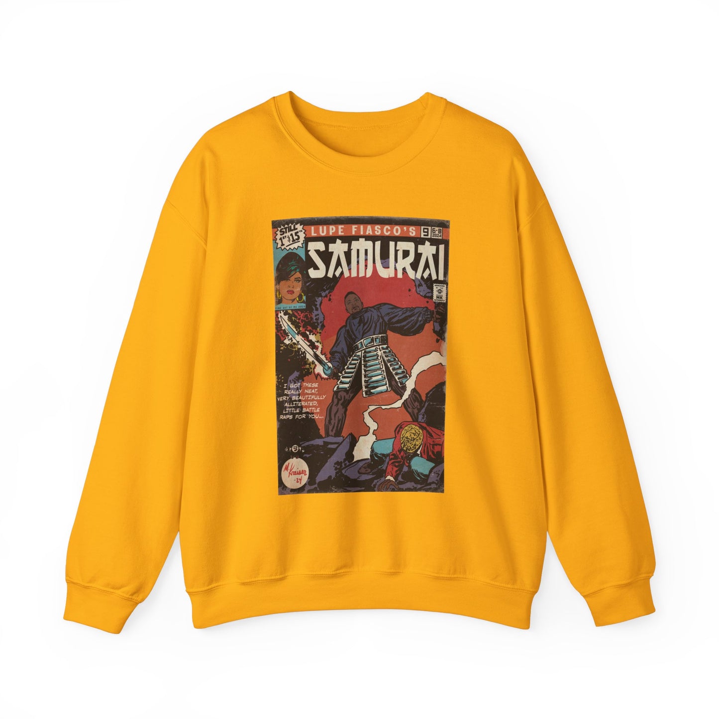 Samurai Unisex Heavy Blend™ Crewneck Sweatshirt
