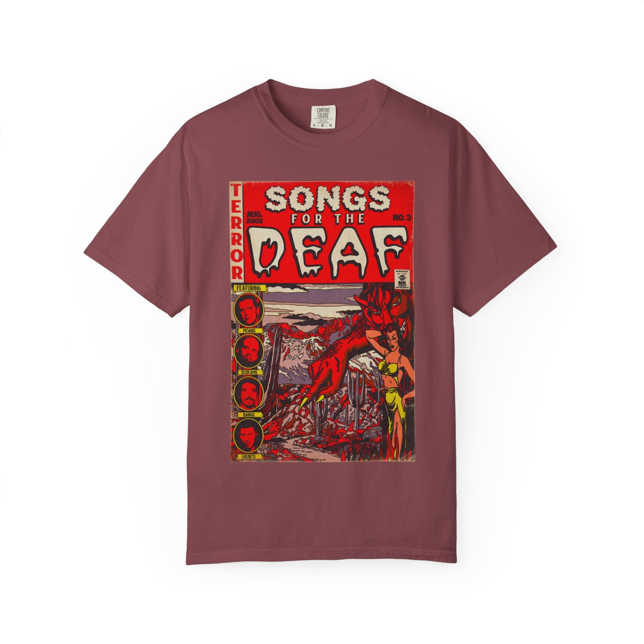 Songs for the Deaf - Unisex Comfort Colors T-shirt