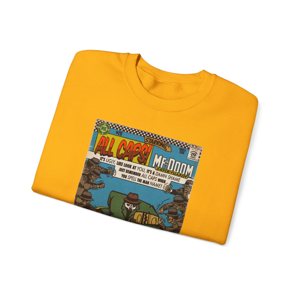 All Caps - Unisex Heavy Blend™ Crewneck Sweatshirt