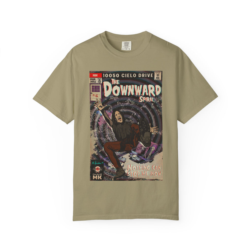 The Downward Spiral - Unisex Comfort Colors T-shirt