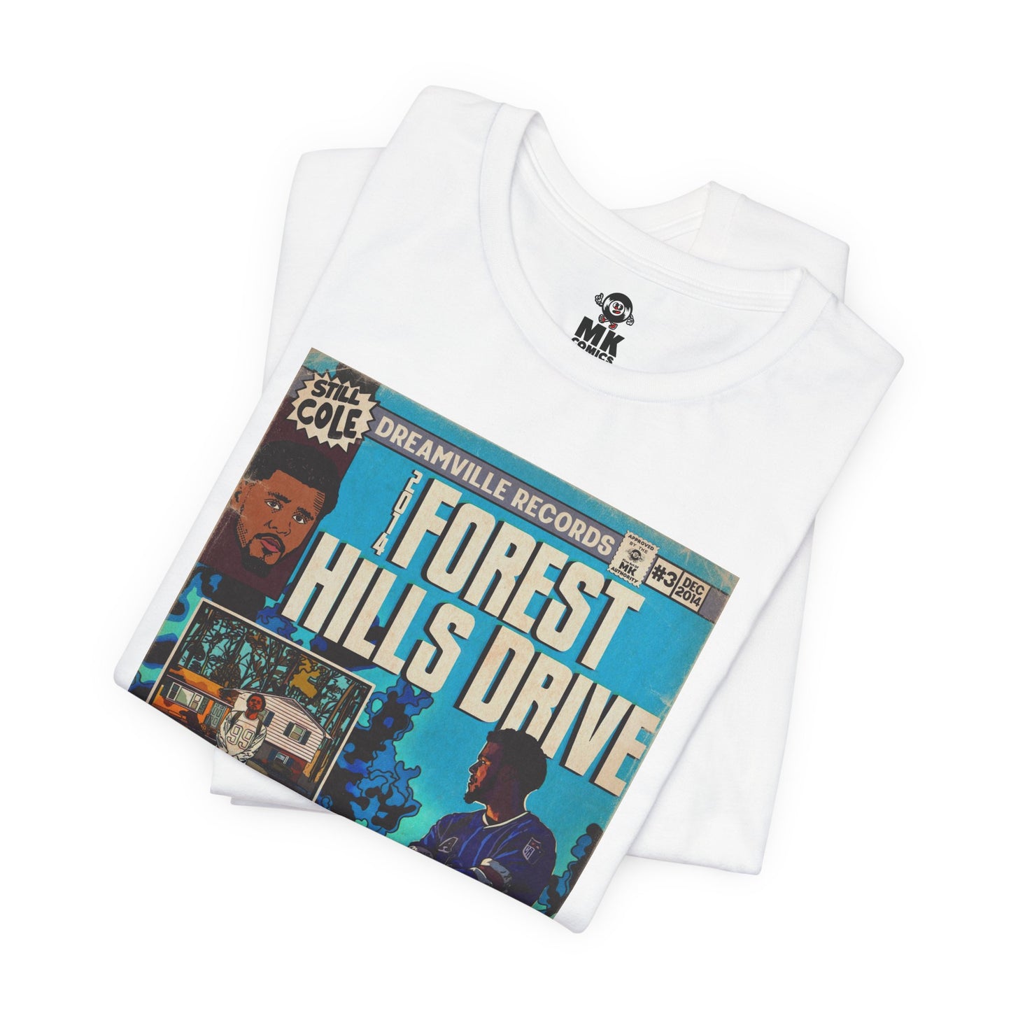 2014 Forest Hills Drive - Comic Book Art -  Unisex Jersey Short Sleeve Tee