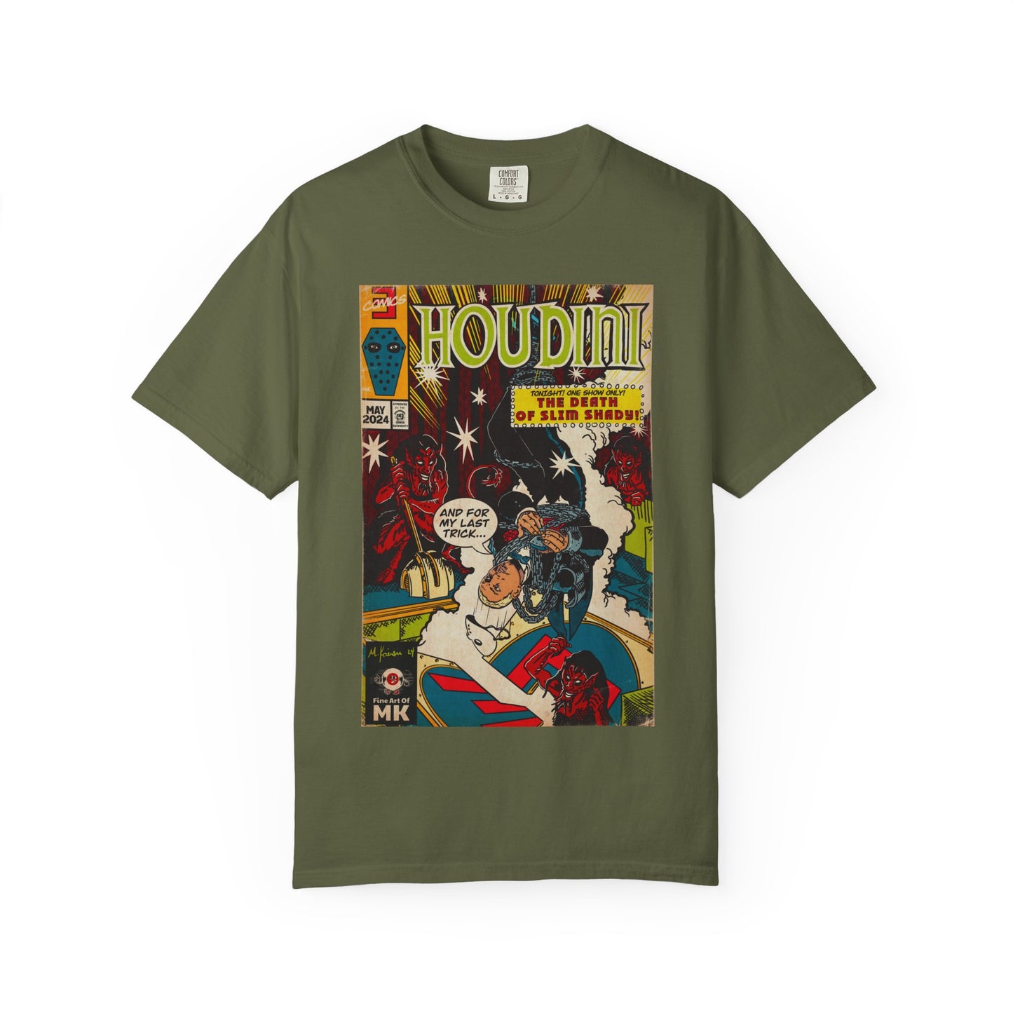 Eminem - Houdini - Unisex Comfort Colors T-shirt
