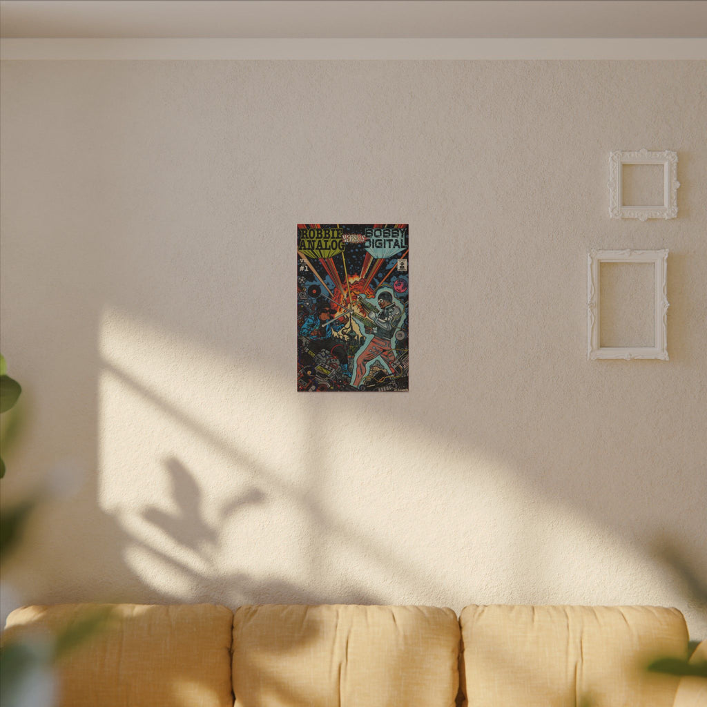 Analog vs. Digital - Matte Canvas, Stretched, 0.75" (Multi-Size)