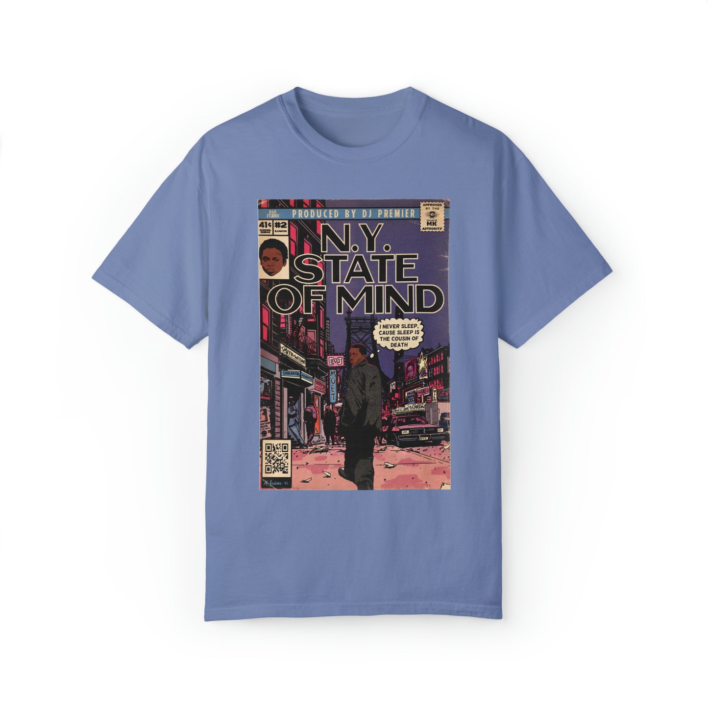 Nas - NY State of Mind - Unisex Comfort Colors T-shirt