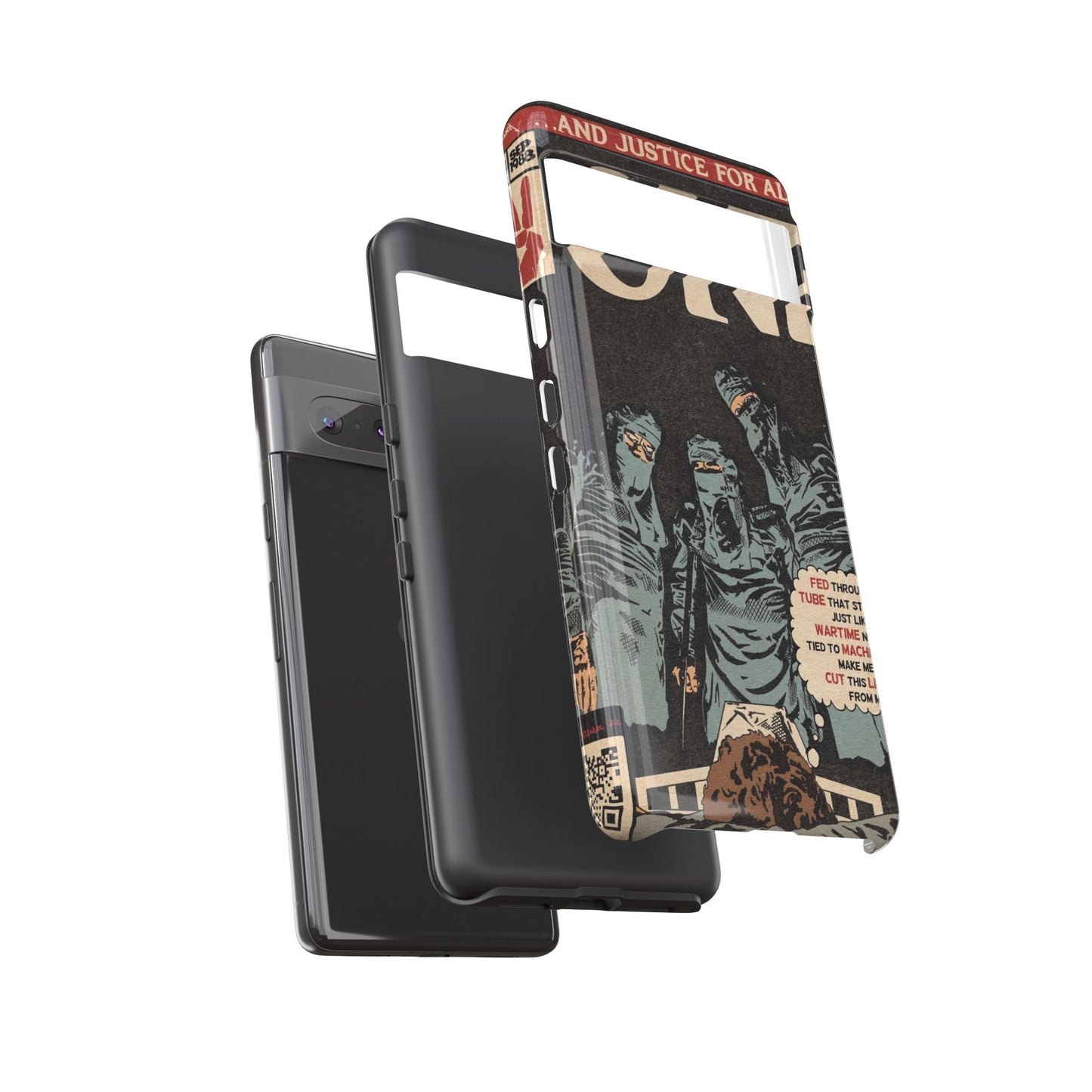 Metallica- One - Johnny Got His Gun Comic Book Art - Tough Phone Cases