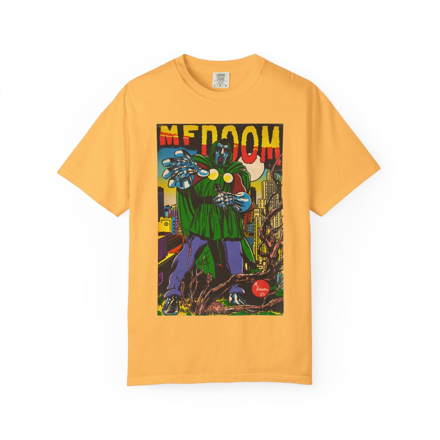 DOOM Comic Book Art - Unisex Comfort Colors T-shirt