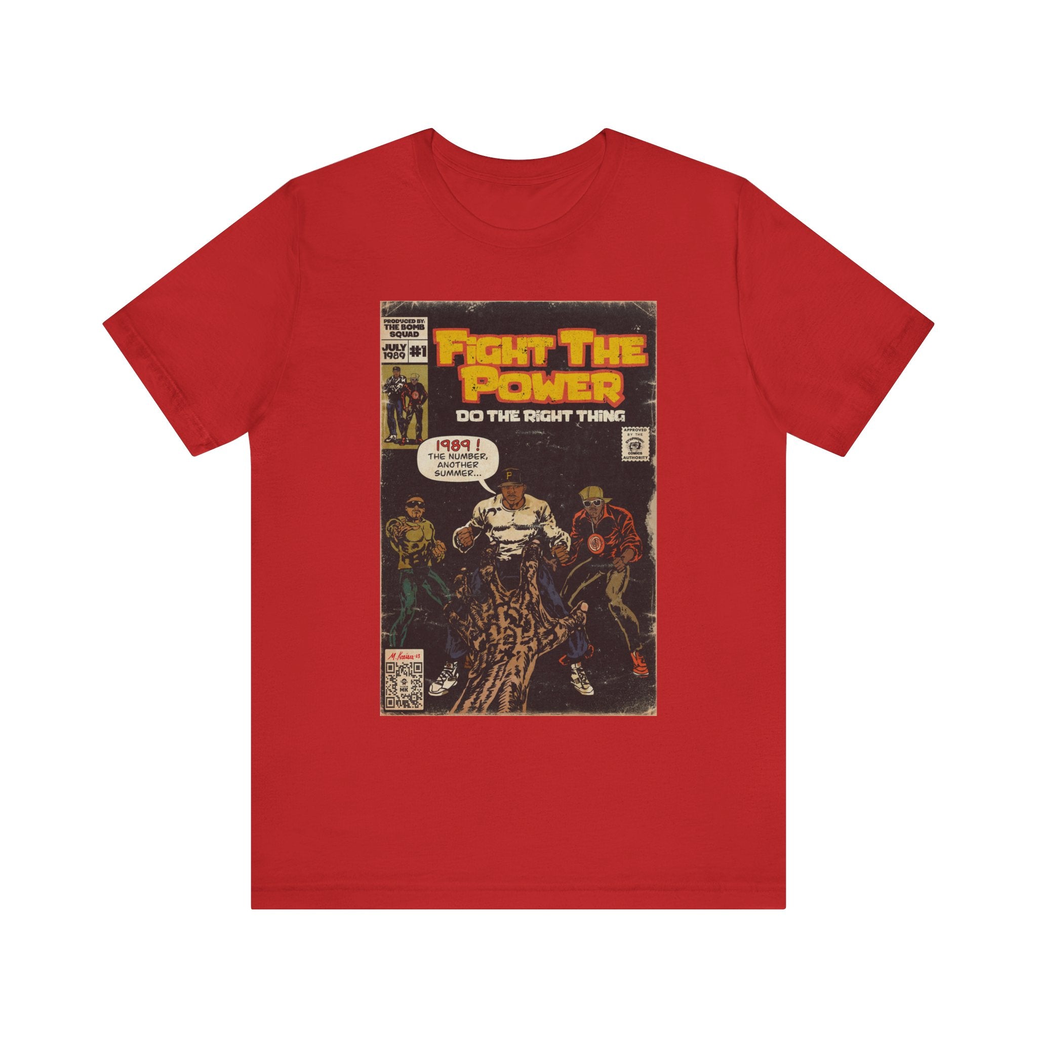 Fight The Power -  Unisex Jersey Short Sleeve Tee