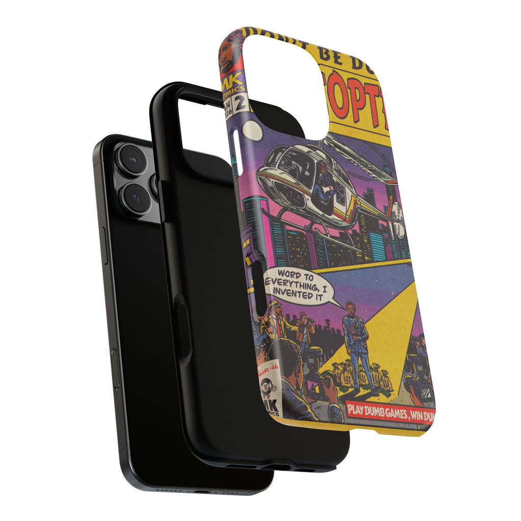 Helicopter - Tough Phone Cases