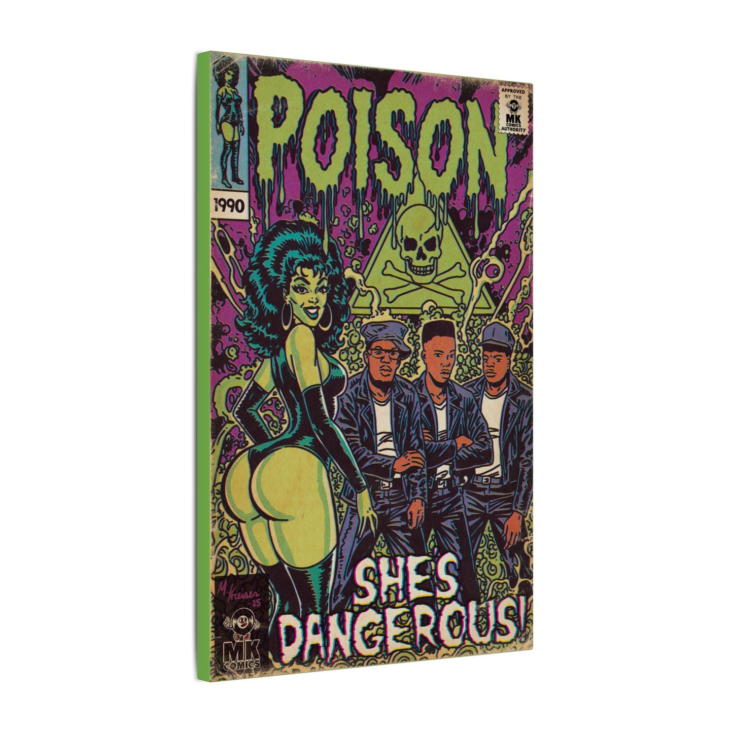 Poison - Matte Canvas, Stretched, 0.75" (Multi-Size)