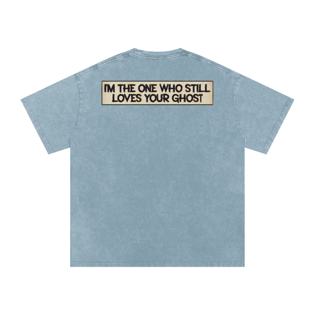 True Believer - Snow Washed Oversized Cotton T-Shirt