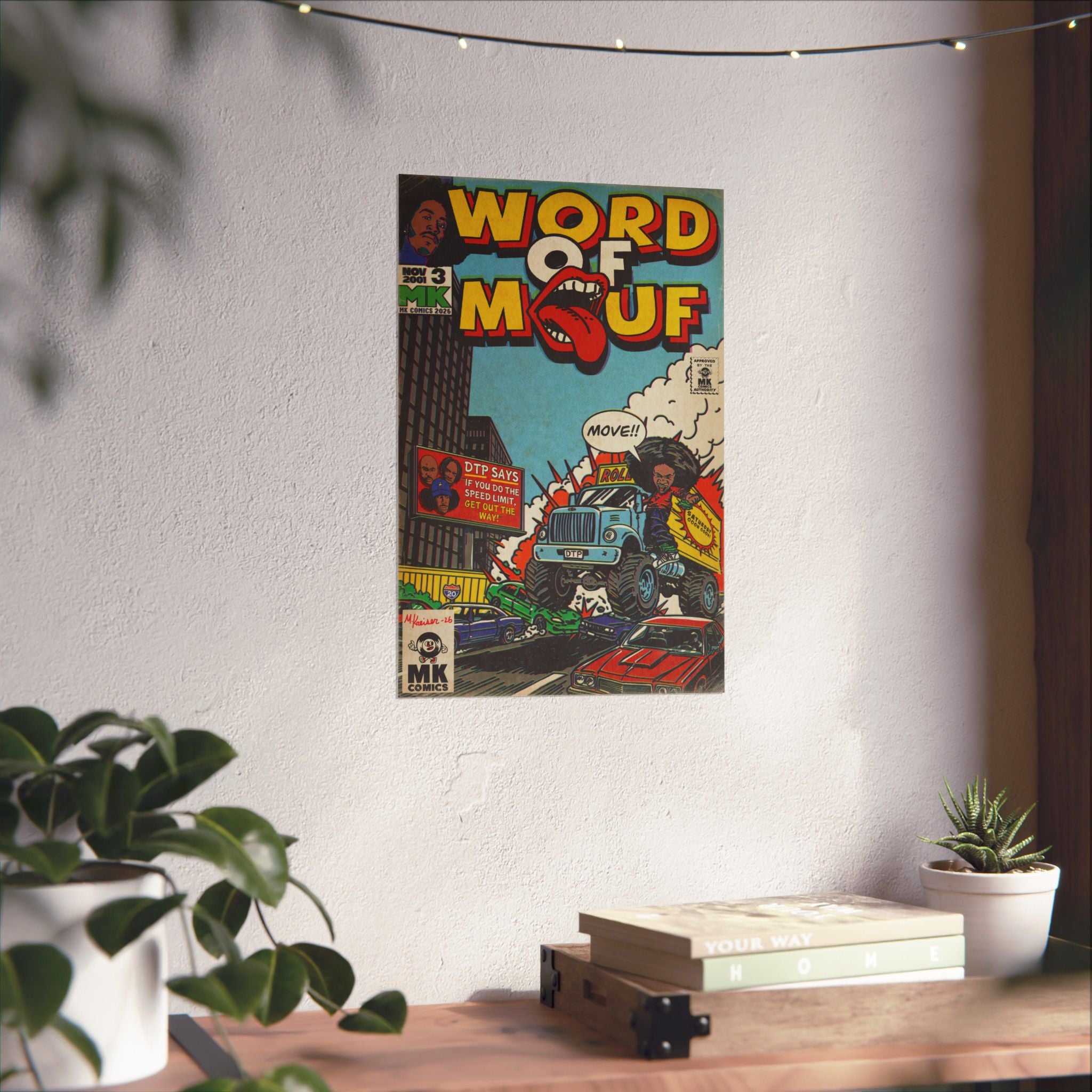 Word of Mouf - Matte Vertical Posters