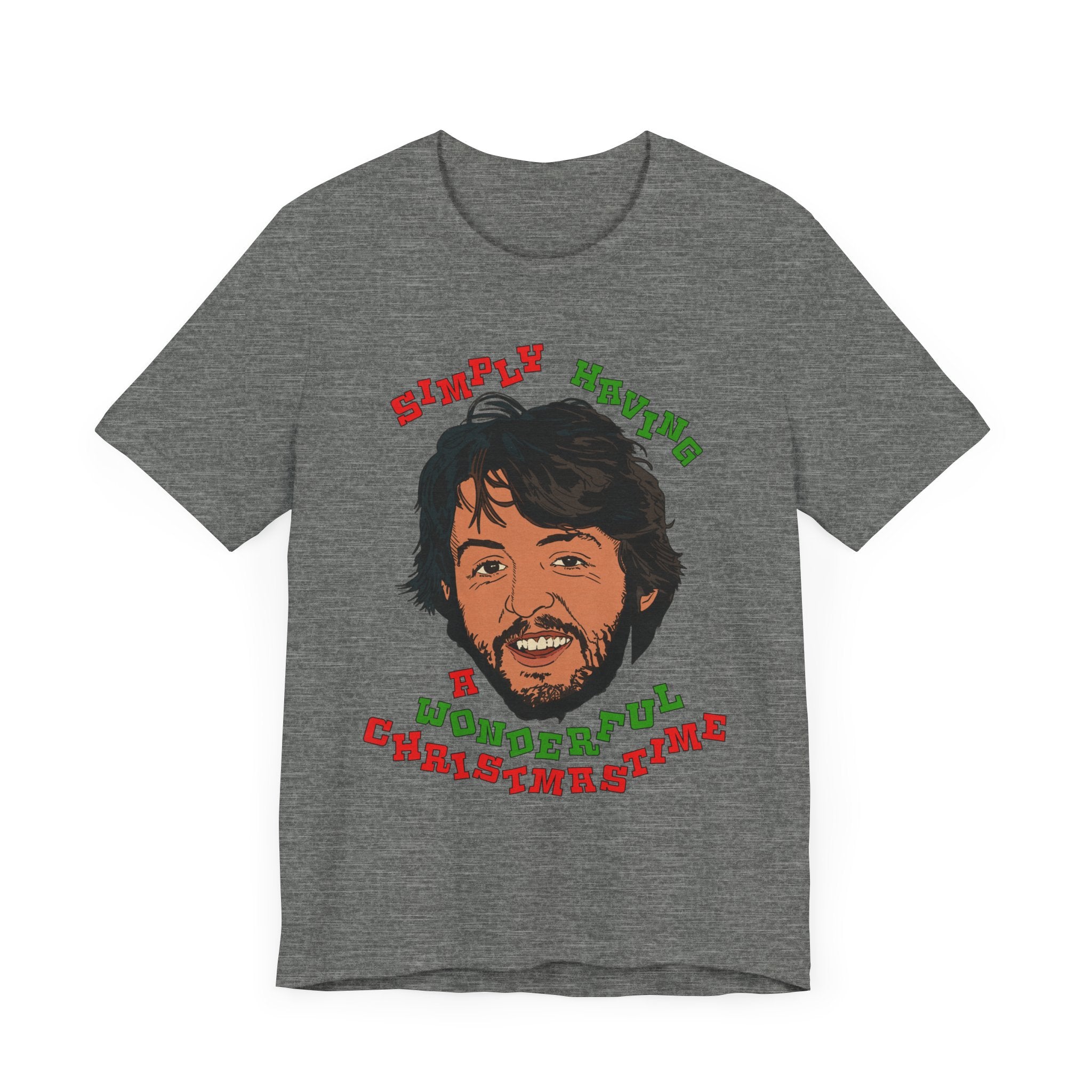 Paul - Wonderful Christmastime - Unisex Jersey Short Sleeve Tee