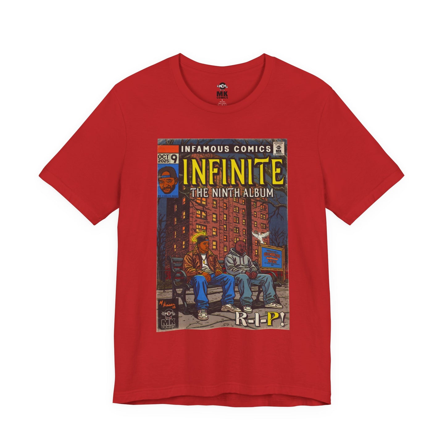 Infinite - Comic Book Art - Unisex Jersey Short Sleeve Tee