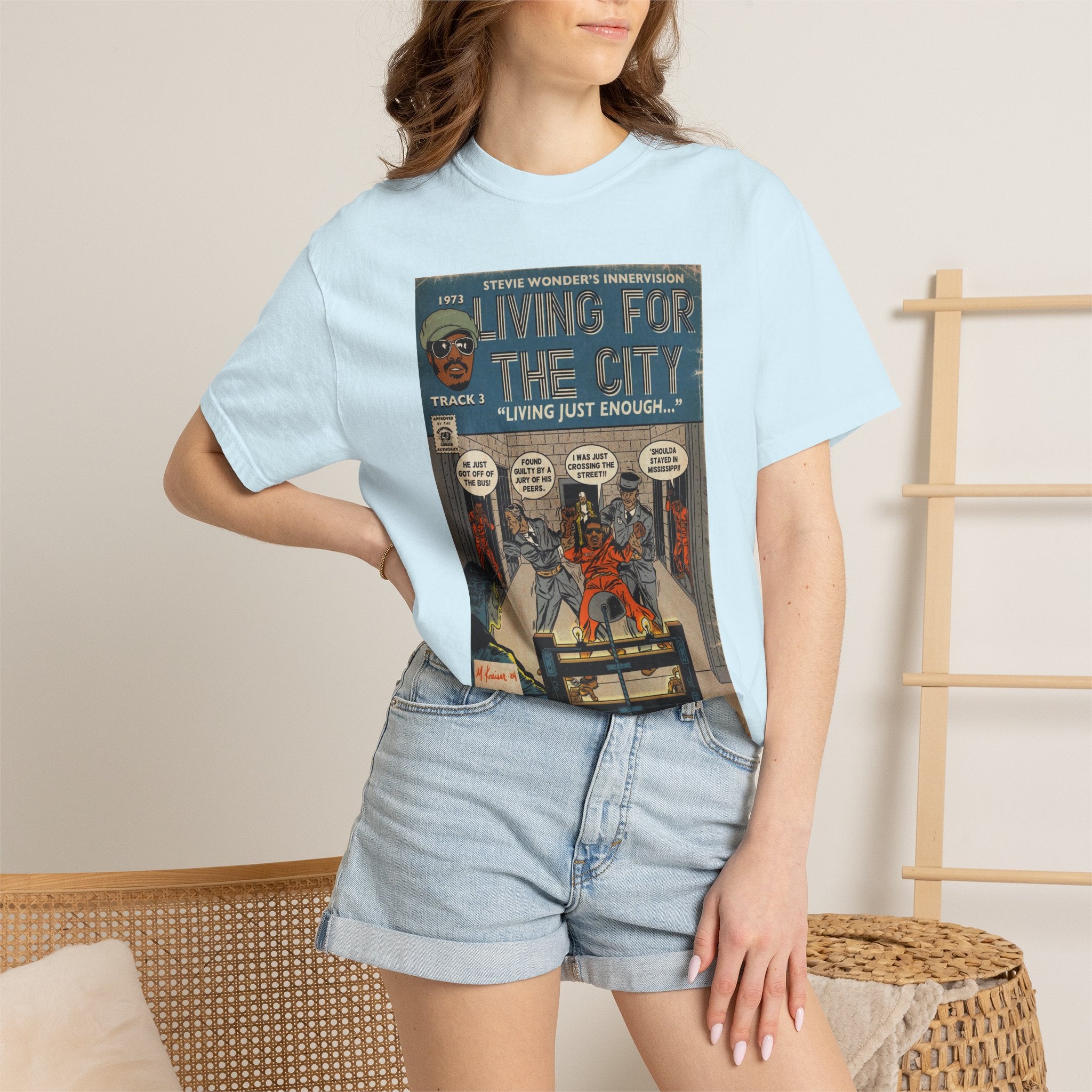 Living For The City - Unisex Comfort Colors T-shirt