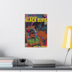 Black Elvis - Matte Vertical Posters