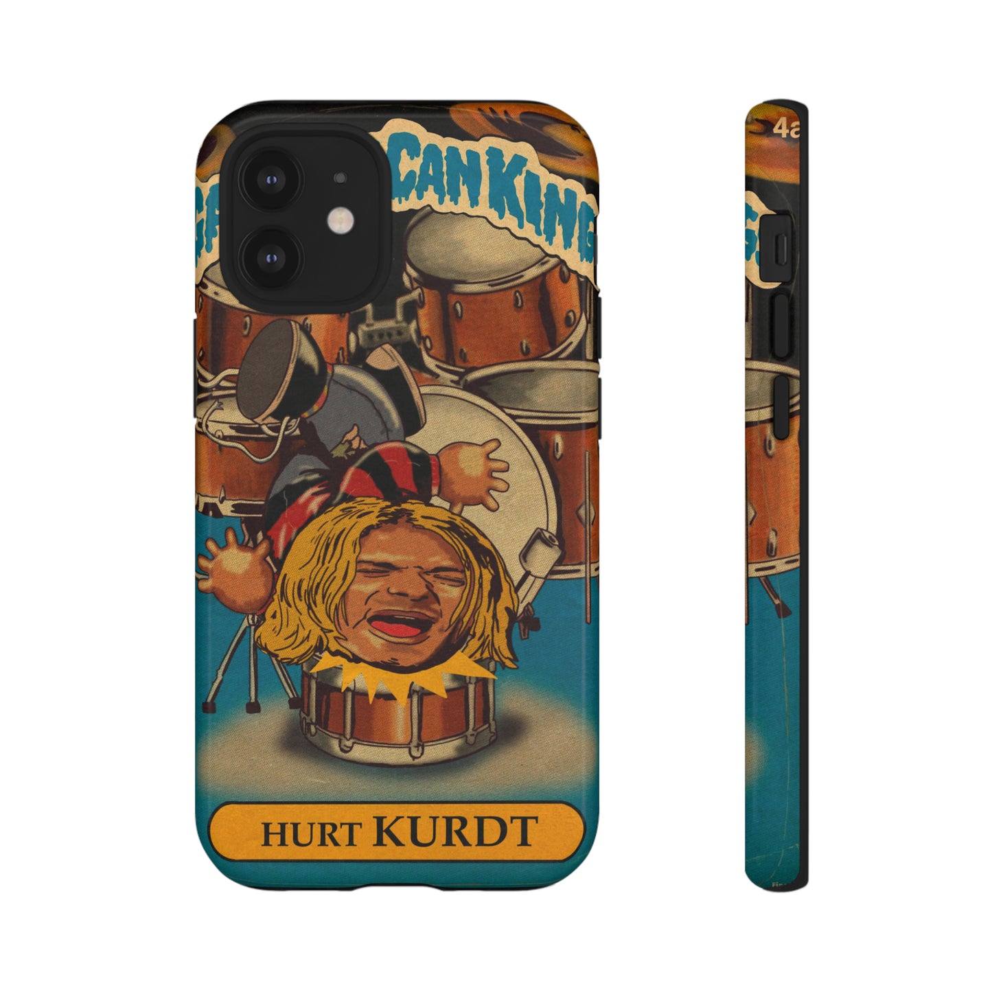 Hurt KURDT - Garbage Can Kings - Nirvana - Tough Phone Cases