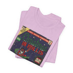Christmas In Hollis - Hip Hop Comic Art - Unisex Jersey Short Sleeve Tee