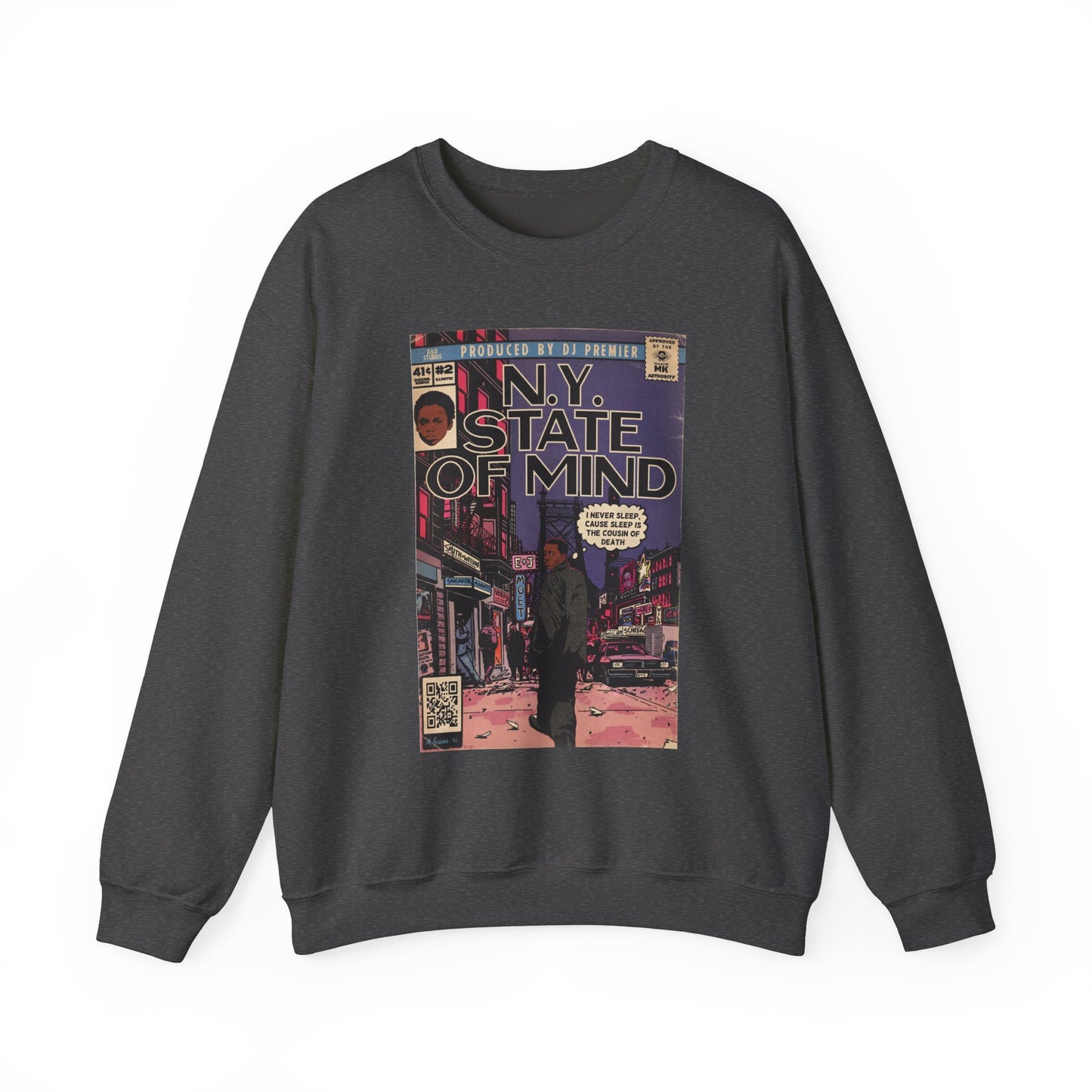 Nas - NY State of Mind - Unisex Heavy Blend™ Crewneck Sweatshirt