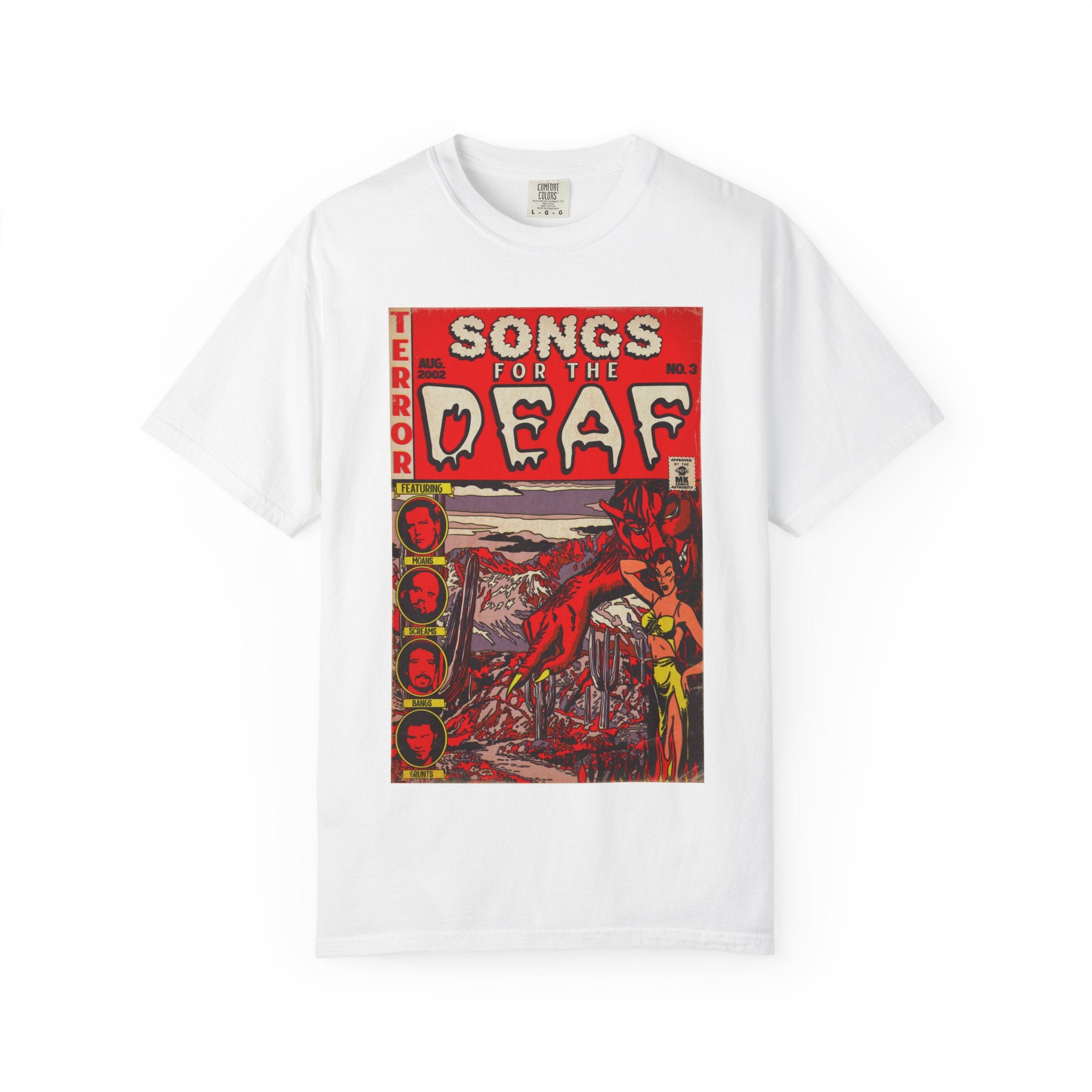 Songs for the Deaf - Unisex Comfort Colors T-shirt