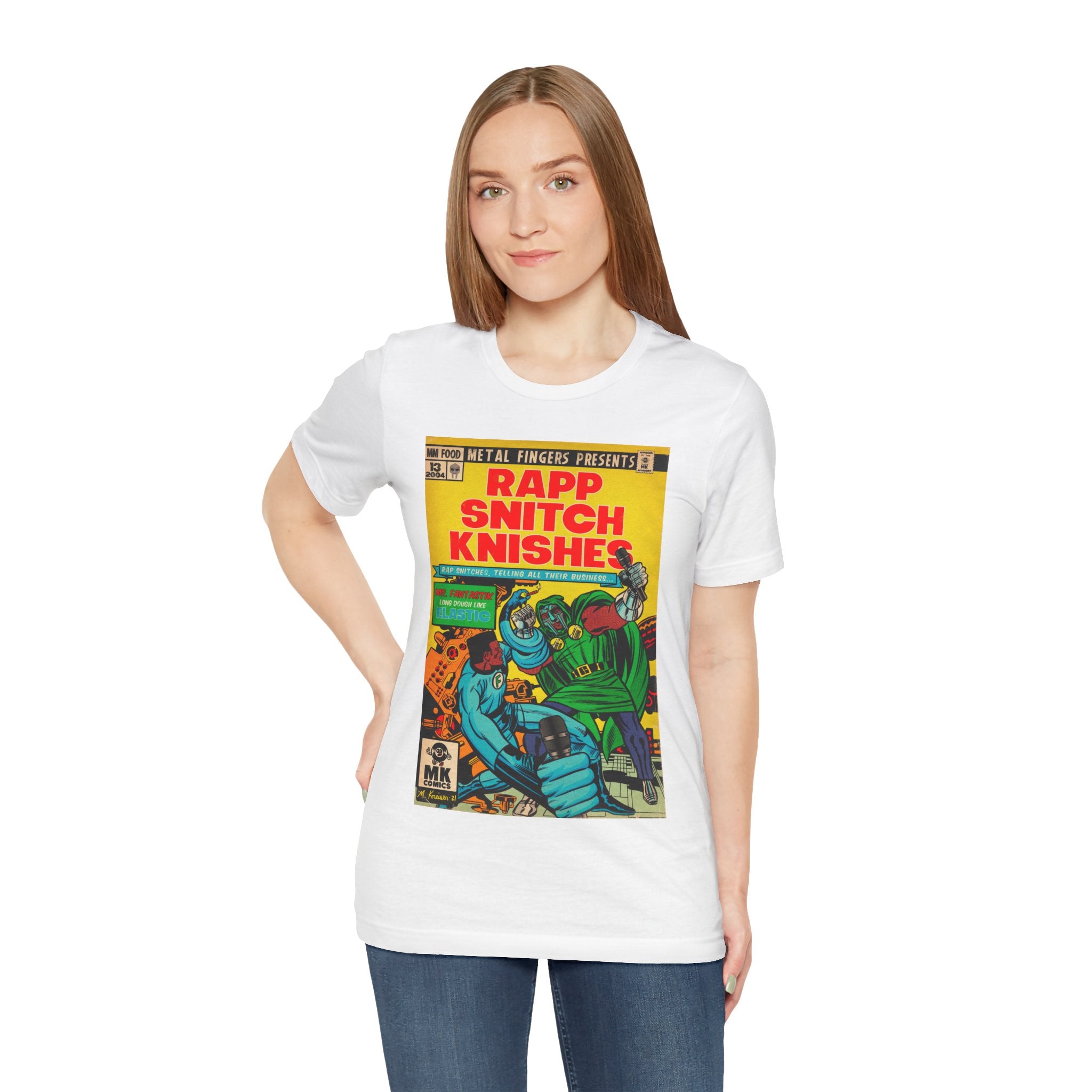 Rapp Snitch Knishes - Unisex Jersey Short Sleeve Tee