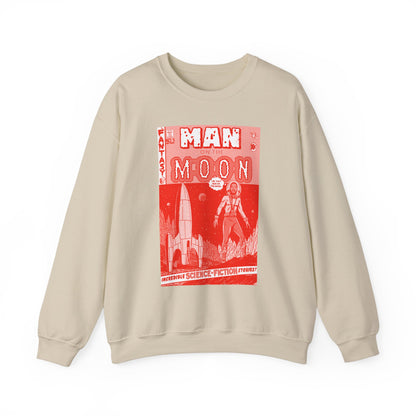 Kid Cudi - Man on the Moon - RED VARIANT - Unisex Heavy Blend™ Crewneck Sweatshirt