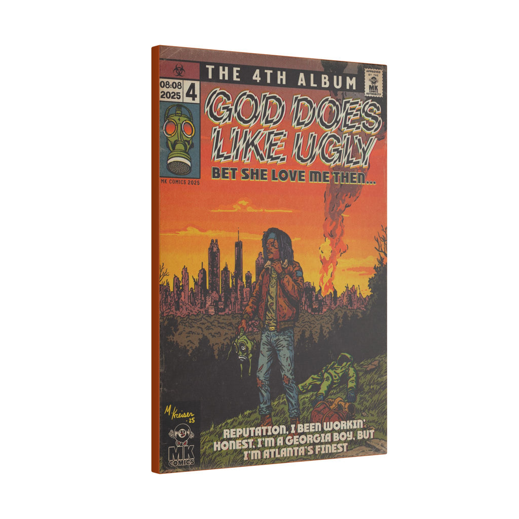 God Does Like Ugly - Matte Canvas, Stretched, 0.75" (Multi-Size)