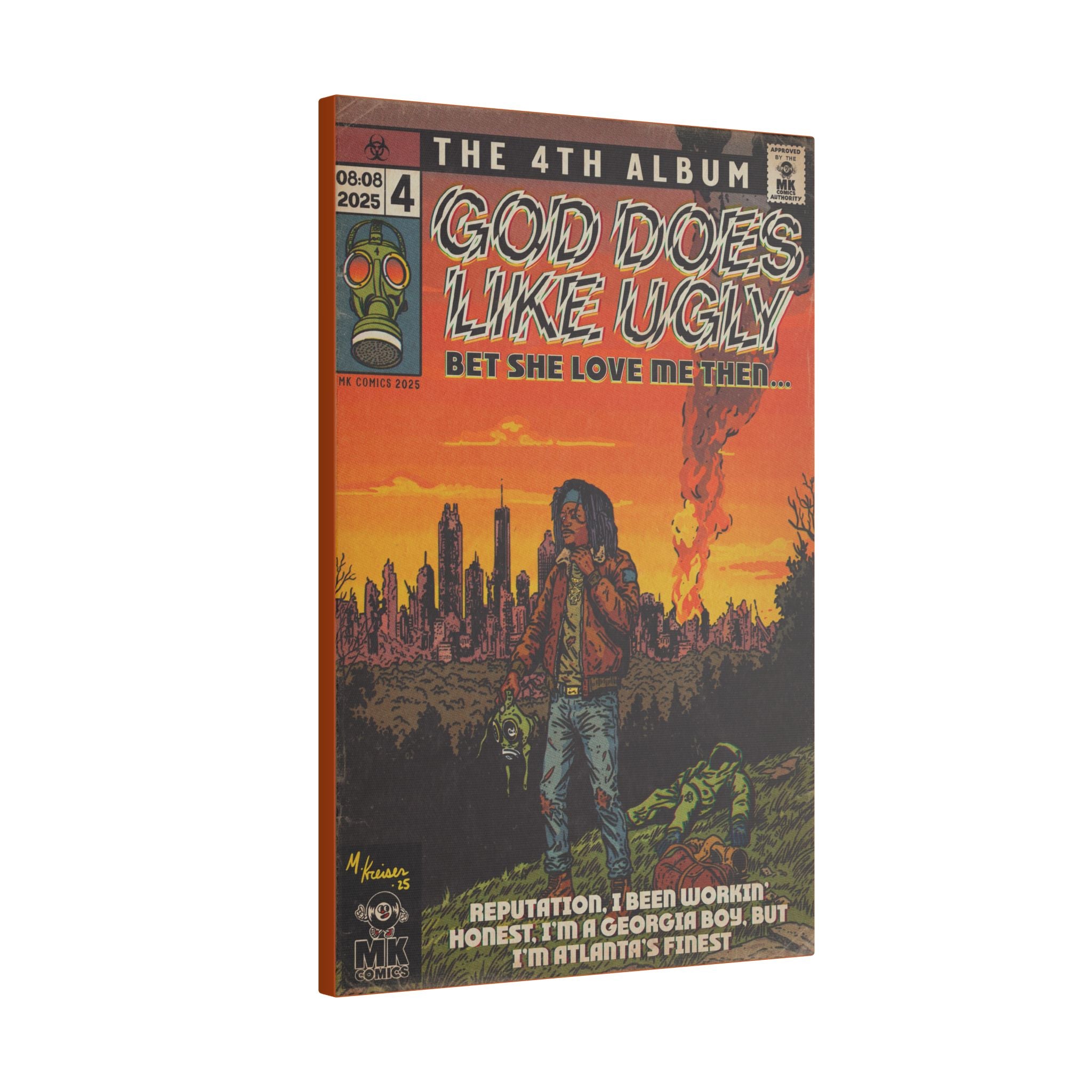 God Does Like Ugly - Matte Canvas, Stretched, 0.75" (Multi-Size)