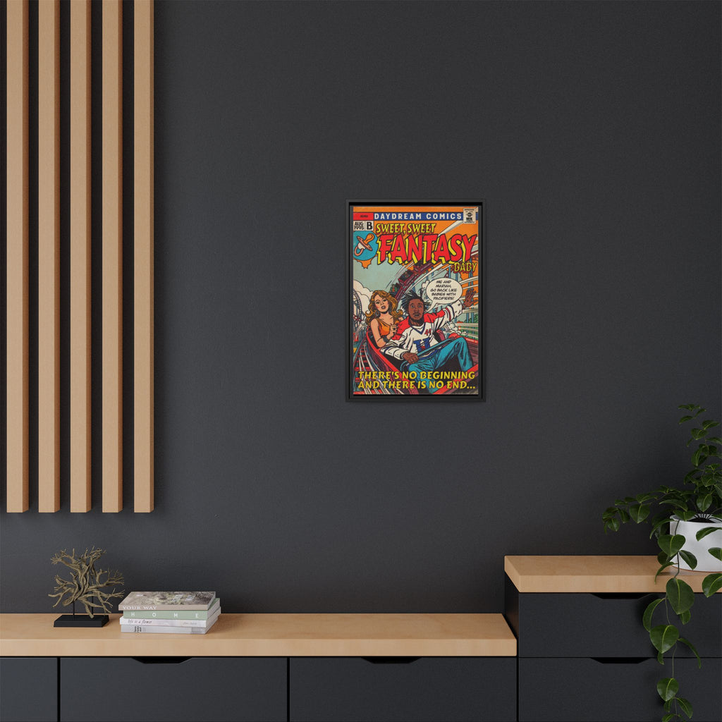 Fantasy Remix - Matte Canvas, Framed (Multi-color)