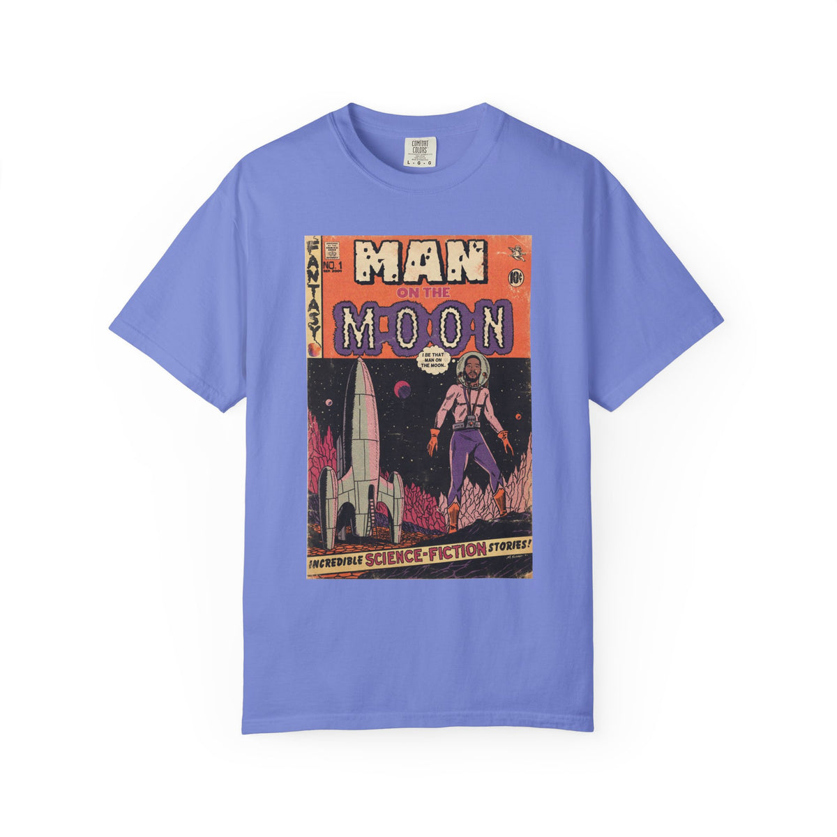 Man on the Moon - Unisex Comfort Colors T-shirt