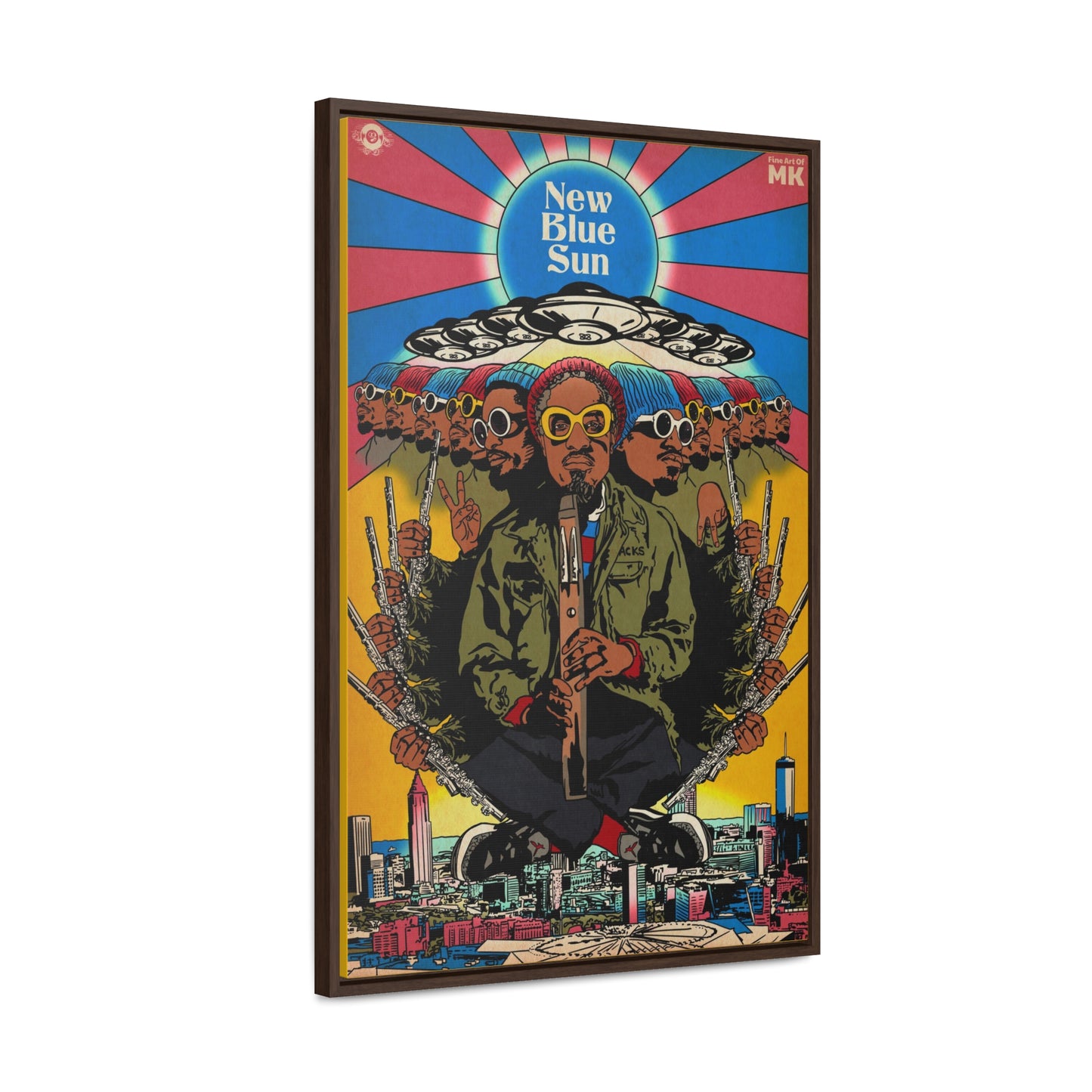 Andre 3000 - New Blue Sun -  Gallery Canvas Wraps, Vertical Frame