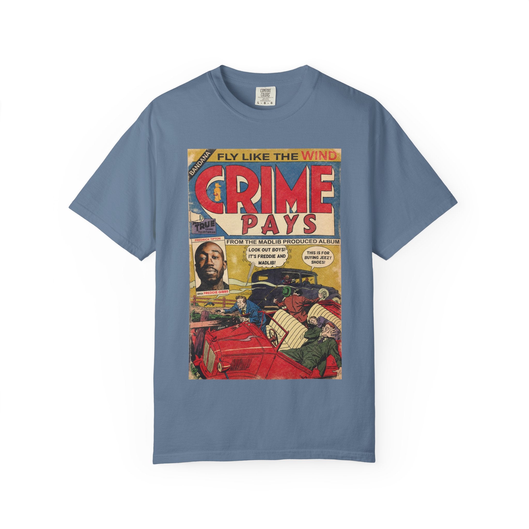 Crime Pays - Unisex Comfort Colors T-shirt