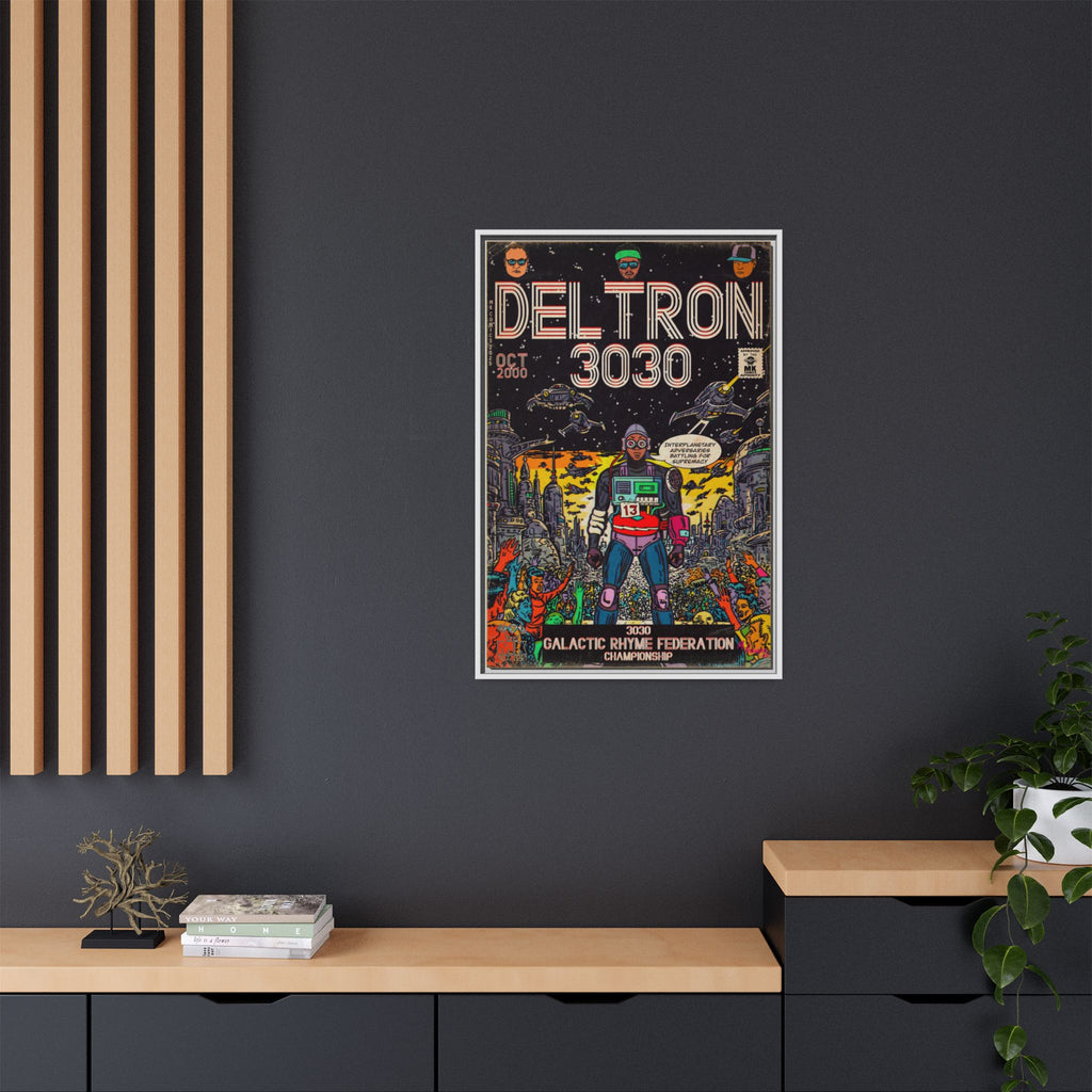 3030 - Matte Canvas, Framed (Multi-color)