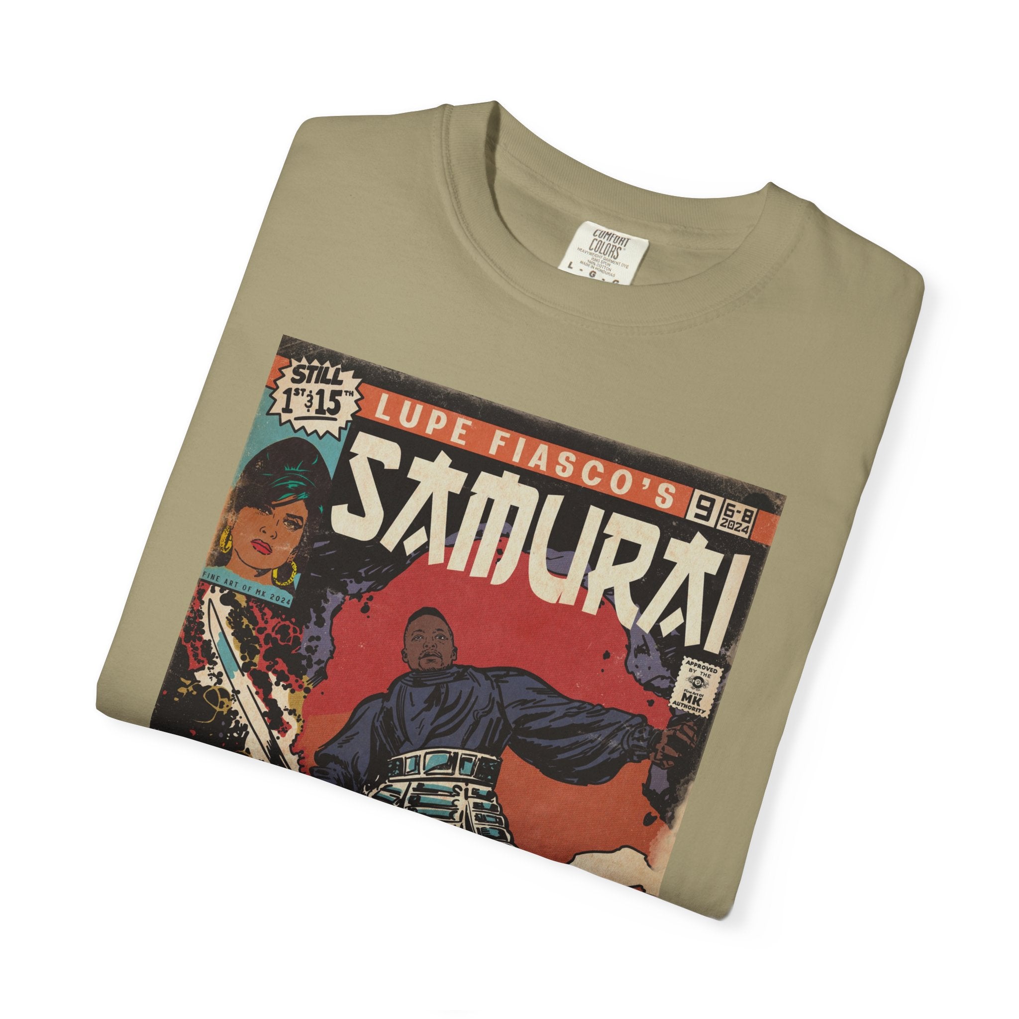 Samurai - Unisex Comfort Colors T-shirt