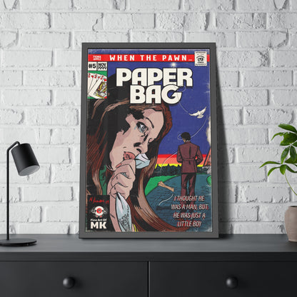 Fiona Apple - Paper Bag - Framed Paper Posters