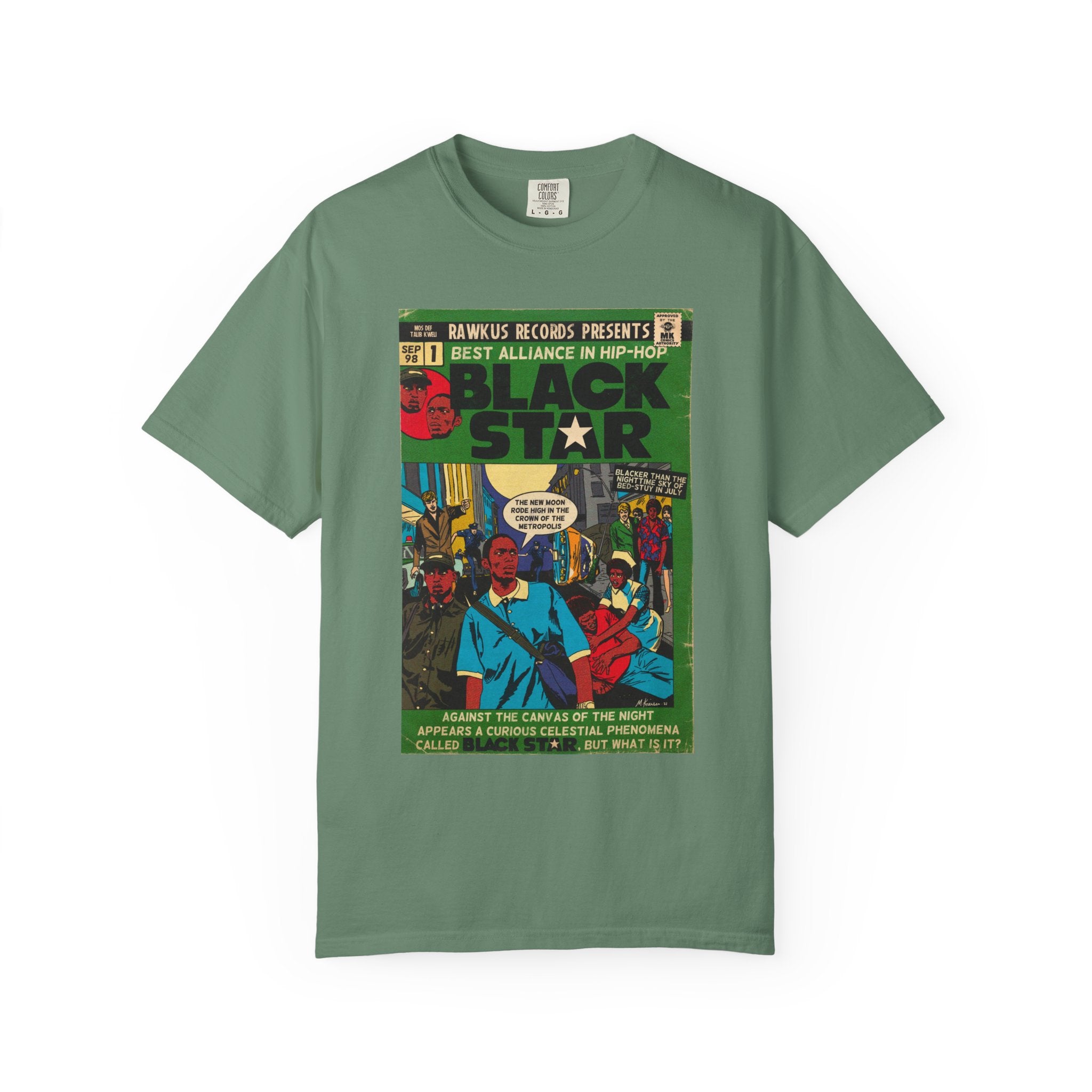 Black Star - Unisex Comfort Colors T-shirt