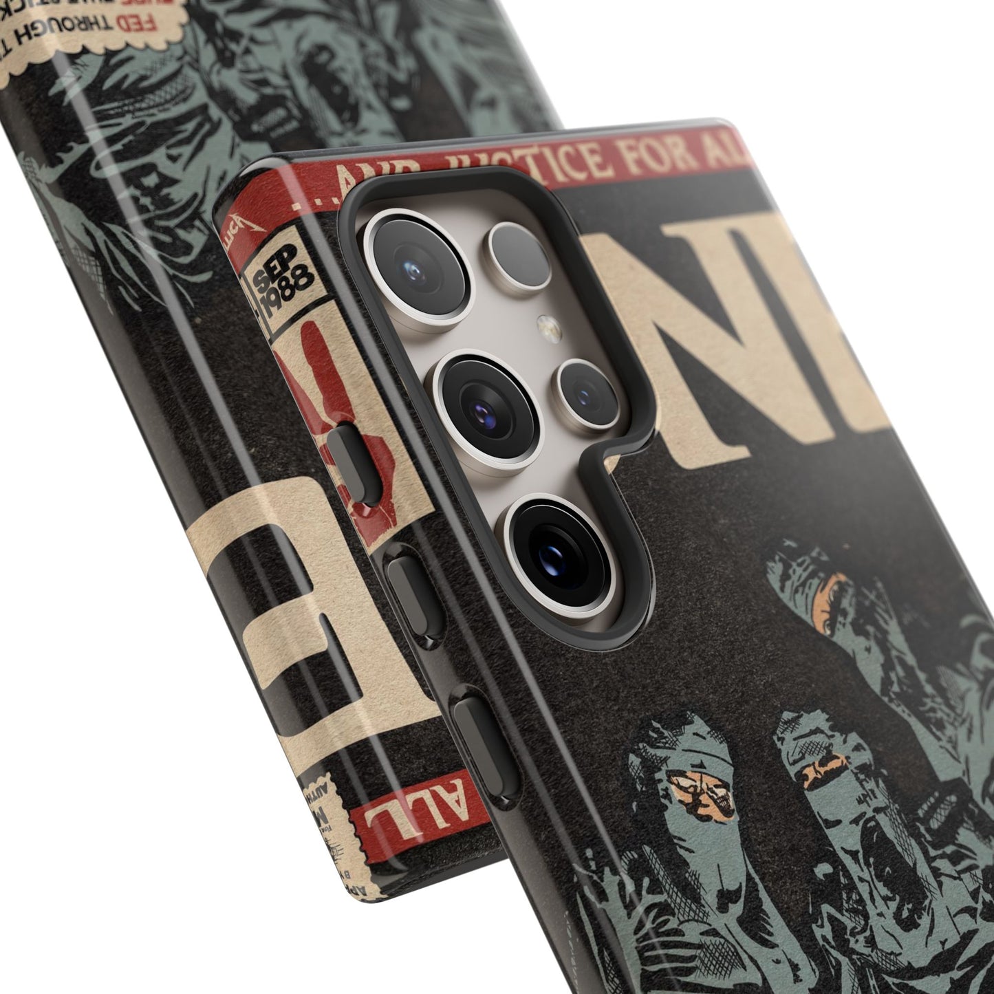 Metallica- One - Johnny Got His Gun Comic Book Art - Tough Phone Cases