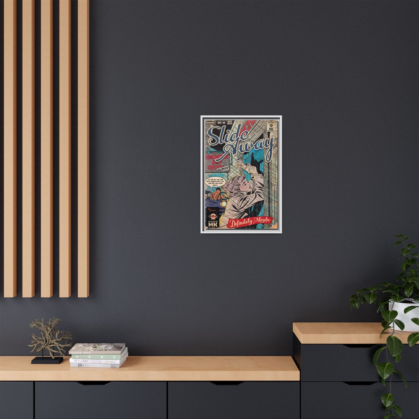 Oasis - Slide Away - Gallery Canvas Wraps, Vertical Frame