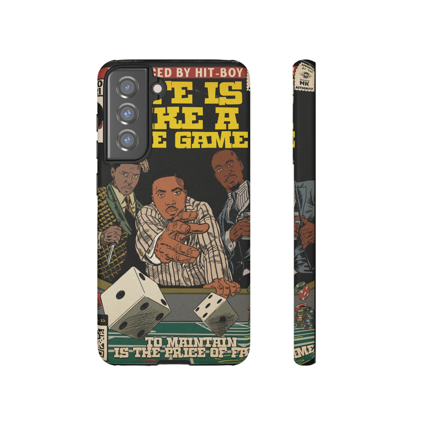 Nas, Cordae, & Freddie, Life Is Like A Dice Game - Tough Phone Cases
