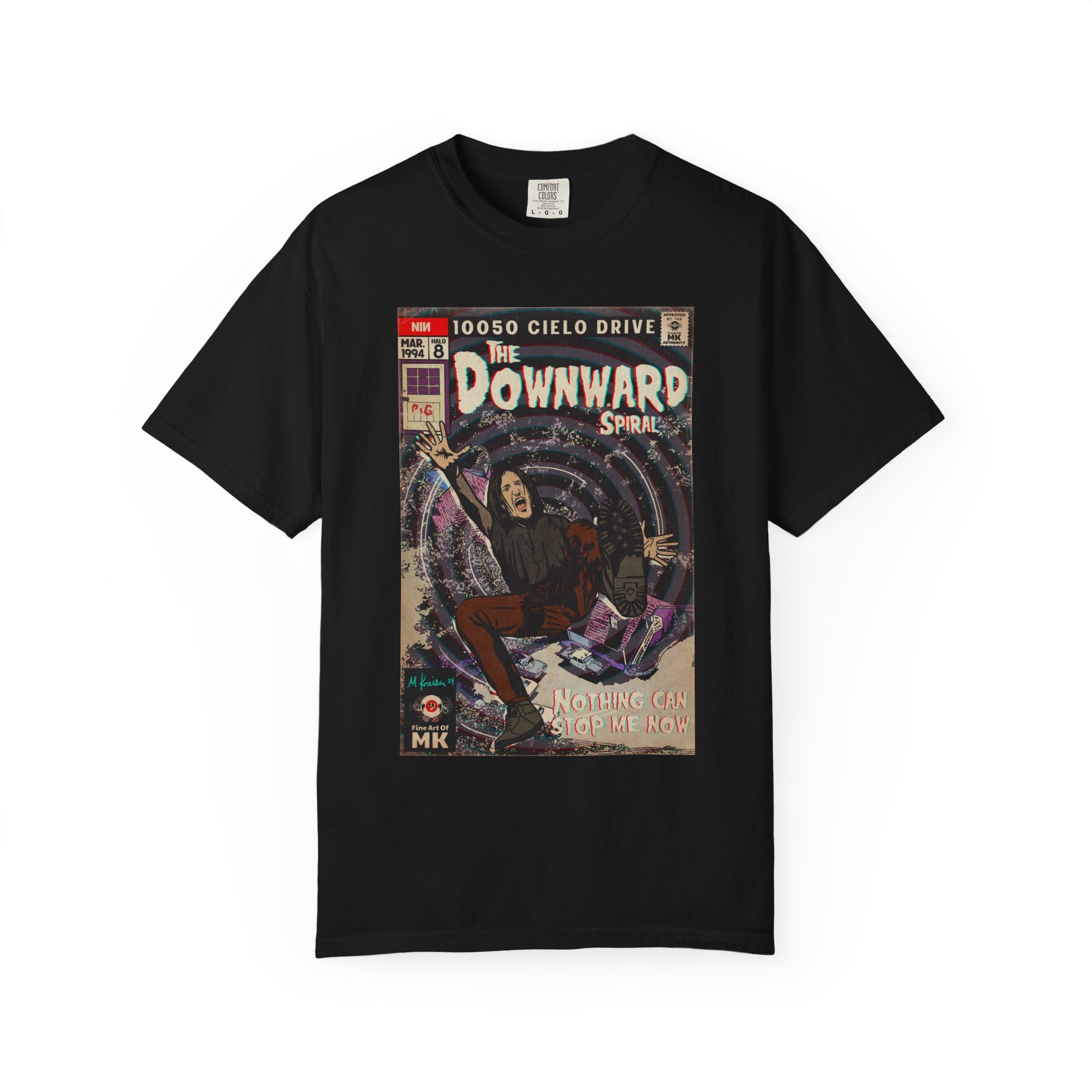 The Downward Spiral - Unisex Comfort Colors T-shirt