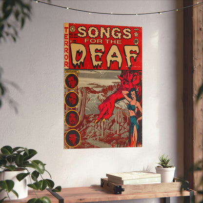 Queens Of The Stone Age - Songs For The Deaf - QOTSA - Vertical Matte Poster