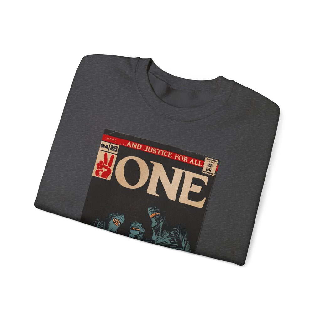 One - Comic Book Art - Unisex Heavy Blend™ Crewneck Sweatshirt