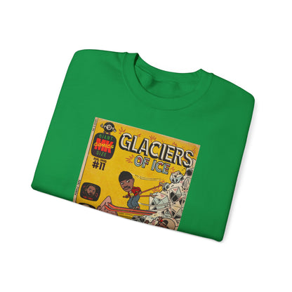 Rae, Ghost, Masta - Glaciers of Ice - Unisex Heavy Blend™ Crewneck Sweatshirt