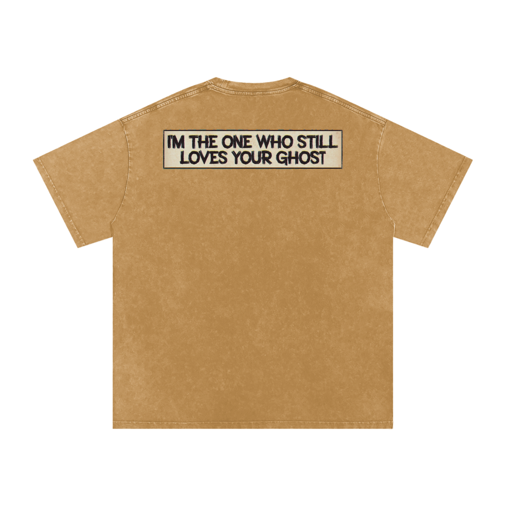 True Believer - Snow Washed Oversized Cotton T-Shirt
