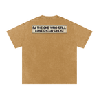 True Believer - Snow Washed Oversized Cotton T-Shirt