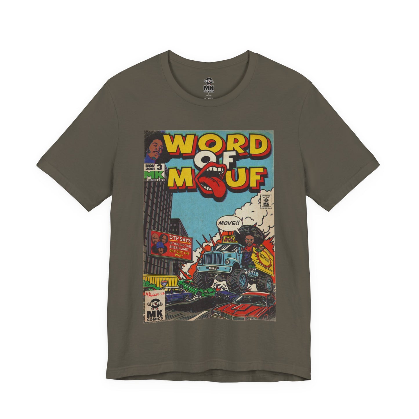 Word of Mouf - Unisex Jersey Short Sleeve Tee