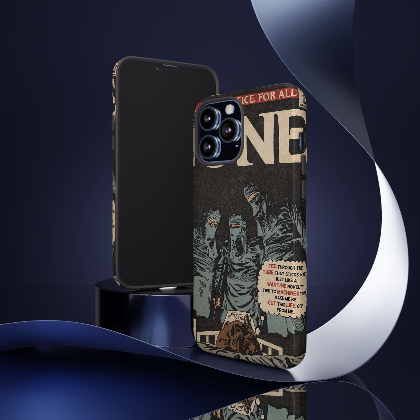 Metallica- One - Johnny Got His Gun Comic Book Art - Tough Phone Cases