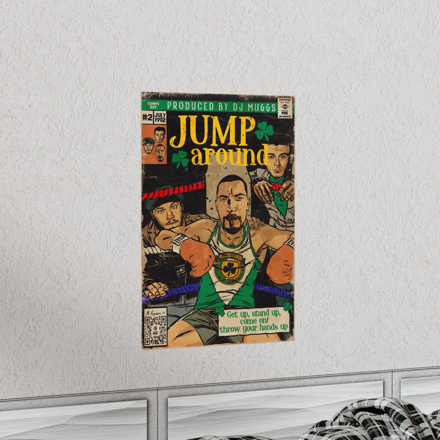 House of Pain - Jump Around -  Vertical Matte Poster