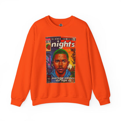 Frank Ocean -Nights - Unisex Heavy Blend™ Crewneck Sweatshirt