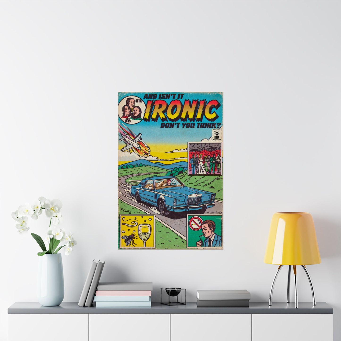 Ironic - Matte Vertical Posters